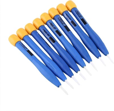 Antistatische Keramische Schroevendraaierset van 8 Stuks voor Thuisgebruik, Frequentie-instelling en Handgereedschap