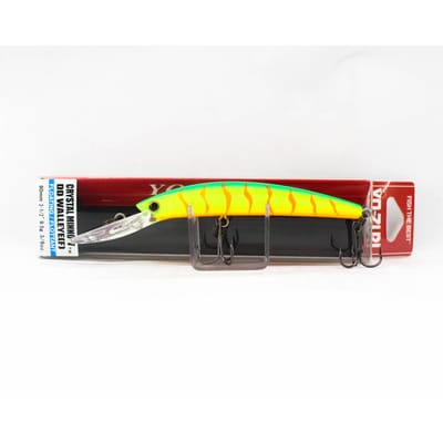 Yo Zuri Crystal Minnow DD Snoekbaars 90 mm Drijvend Aas R1205-HT (6756)