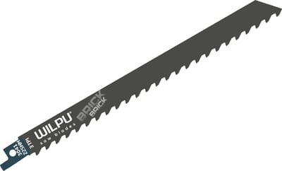 Reciprozaagblad Wilpu 3041/225 HM - Geschikt voor hardhout, glasvezelversterkt polyester en gasbeton - Bosch S1141HM (1 stuk)