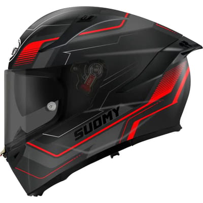 Suomy Speedstar 2 Visual Zwart Rood Integraalhelm - Helm
