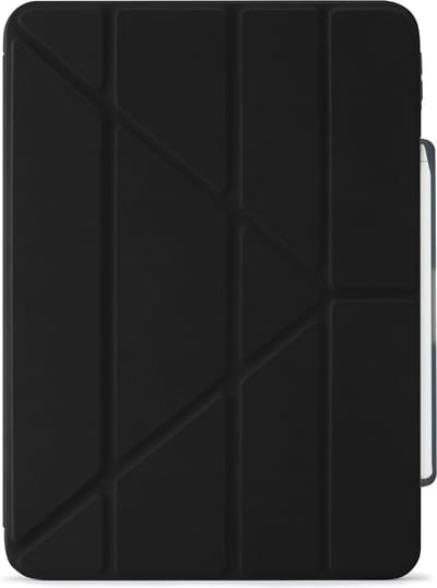 Pipetto iPad Air 13 (2024) Origami No3 Pencil Case - Zwart