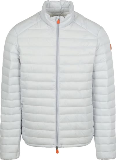 Save The Duck Jas Alex Lichtgrijs - Maat 3XL - Heren - Zomerjassen