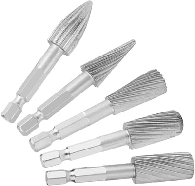 Rotary Burr Set - Metaalvijlen Set - Metaal Bewerken - Zeskant Schacht - 6.8x2x2 cm