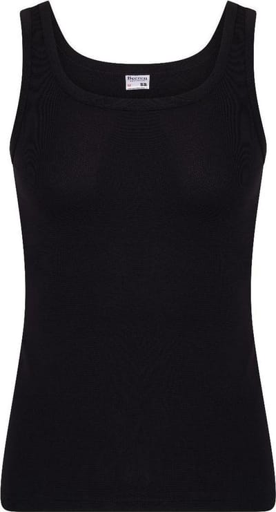 Beeren microfiber mouwloos shirt Young  - M  - Zwart