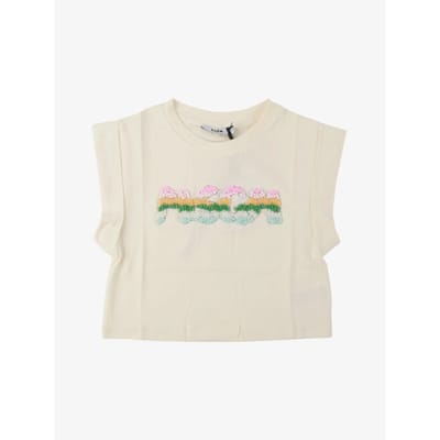 Msgm Meisjes t-shirt cream