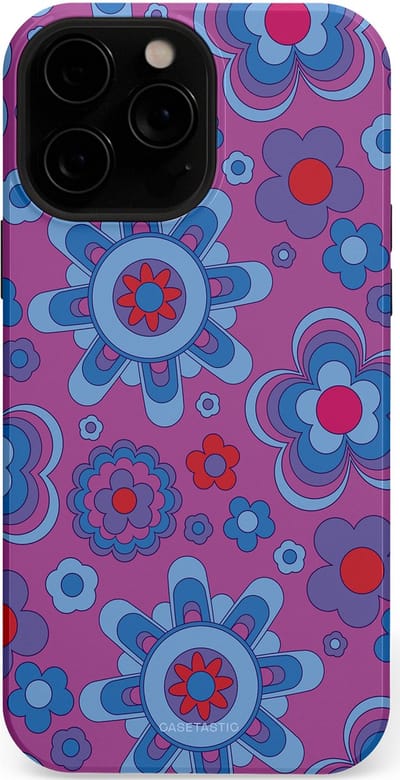 Casetastic Hoesje Geschikt voor Apple iPhone 13 Pro Max Magsafe - Stijlvolle Beschermende Duo-layer Case - Retro relax
