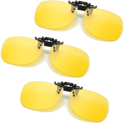 Zonnebril Clips - Overzet Zonnebril - Veilig Rijden - Gepolariseerde Glazen - 60x50mm