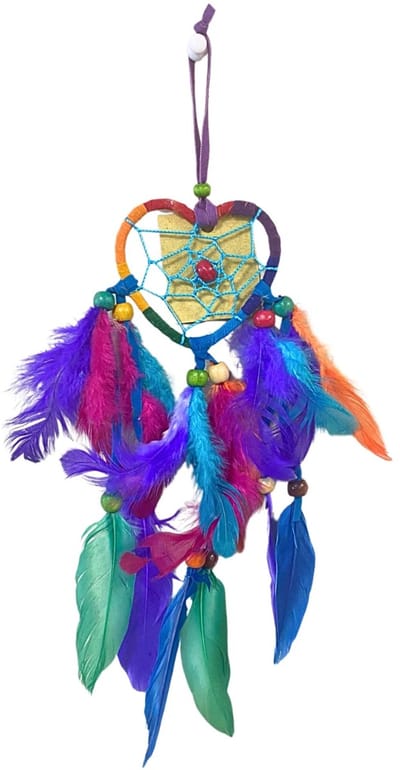 Dromenvanger Rainbow Hartje - 7cm