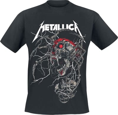 Metallica - Spider Dead Heren T-shirt - 2XL - Zwart