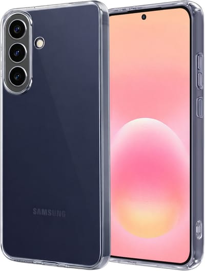 Hoesje - Geschikt voor Samsung Galaxy A57 - Sterk & Shockproof - Hoes Cover - Siliconen Case - Transparant