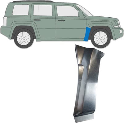 Reparatiepaneel voorspatbord voor Jeep Patriot 2006- / Rechts