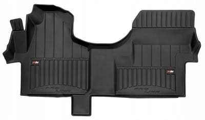Frogum - No.77 - Automatten 3D - Geschikt voor MERCEDES Sprinter W906 (2006-2019) - 1-delig - TPE Rubber - Zwart
