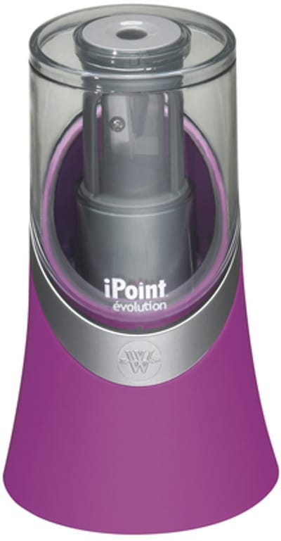 Westcott puntenslijper - iPOINT Evolution - elektrisch - exclusief batterijen - roze - AC-E55032