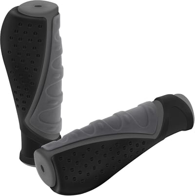 Antislip handvatbeschermers - Geschikt voor fietsen/mountainbikes/racefietsen/vouwfietsen (grijs)