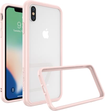 Rhinoshield CrashGuard NX Hard Kunststof Bumper voor de iPhone XS Max - Blush Pink
