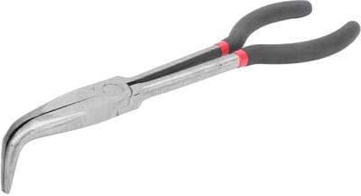 Dailygoody - Punttang - Gebogen buigtang - 11 inch 280 mm - Reparatiehulpmiddelen - Krachtig gereedschap - Geschikt voor draaibank