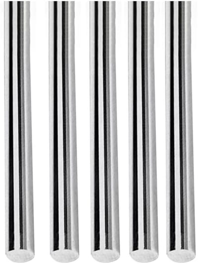 5 Stuks 304 RVS Ronde Staven 1mmx300mm voor DIY Projecten, Modelbouw en Ambachten