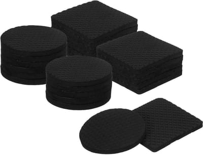 Set van 60 Antislip Rubber Pads van 35 mm, Zelfklevende Pads voor Meubels, Bescherming voor Vloeren en Oppervlakken, Geschikt voor Rond en Vierkant Gebruik