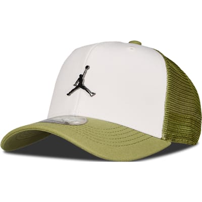 Jordan Trucker Petten Unisex - Groen - Maat 31 - 34 - Poly (Polyester)