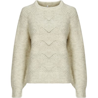 Relaxed fit gebreide pullover met wol, model 'GILA'