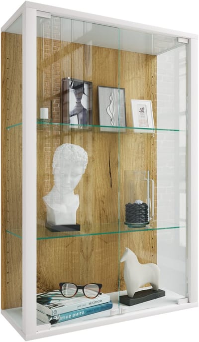 Muurvitrinekast Hangende vitrinekast Glazen vitrinekast Muurvitrinekast Glas Udina