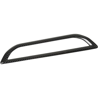 Dashboard Luchtrooster Uitlaat Frame Cover Koolstofvezel Patroon Midden Luchtuitlaat Frame Sierlijst gray