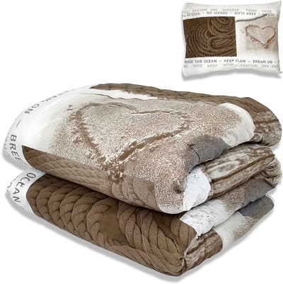Dekbed zonder overtrek - All year 140x220cm - Dream - Wasbaar Dekbed Zonder Overtrek – Hypoallergeen & Antibacterieel – 30 dagen proefslapen - Wasbaar hoesloos dekbed - Bedrukt dekbed - zomerdekbed & winterdekbed