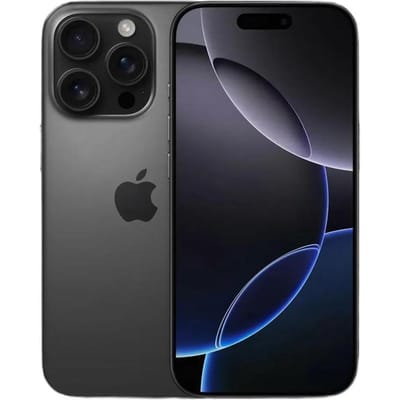 Apple iPhone 16 Pro Max (Chinese versie) - Dual SIM, geen eSIM, 8+256GB zwarte titanium kleur