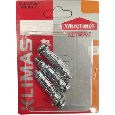 Wkręt-met Serie - Stalen Plug - Gipsplaat - Molly - 6x58mm