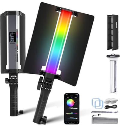 RGB Led-buis met Draadloze App-besturing en Magnetische Bevestiging