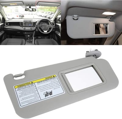Zonnescherm voor Auto, Zijkant Bestuurderszijde Links 74320-42501-B2 voor RAV4 2006-2009, Grijs, UV-bescherming, Verduistering, Auto-accessoires