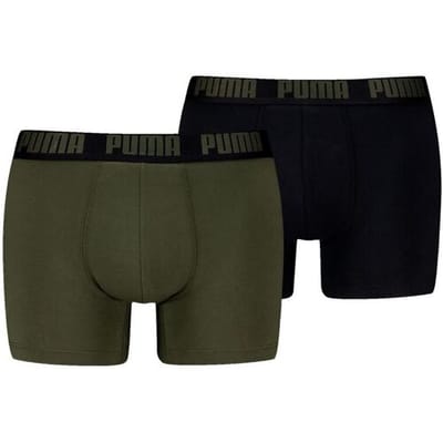 Puma Boxershorts Everyday Basic 2-pack Forest Night Tonal-XXL