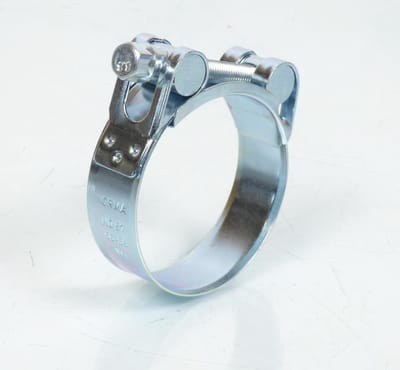 Collier de serrage à vis pour manchon pot d'échappement Ø55/59mm moto scooter
