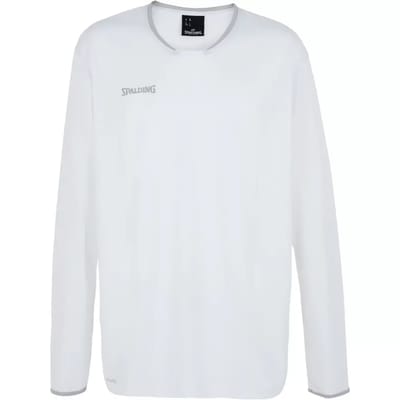 Move Shooting Shirt Lange Mouw Wit/Zilvergrijs