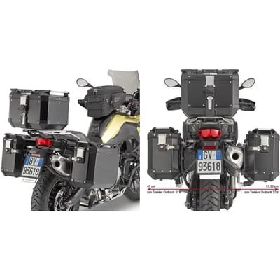 Motorfiets zijbaksteun Givi Monokey Cam-Side Bmw F 750 Gs (18 À 21)