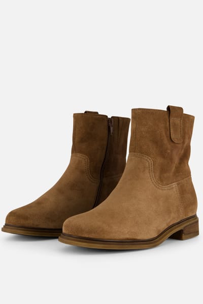 Gabor Gabor Enkellaarsjes bruin Suede