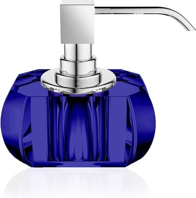 Zeepdispenser - KR SSP, blauw capri/chroom.