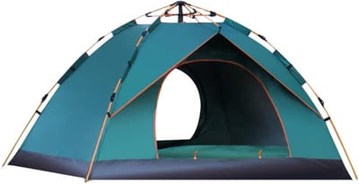 Pop-up Tent - Kampeertent Instant - Outdoor Kamperen - Veerbeugel Ontwerp - Voor 1-2 Personen - Donkergroen