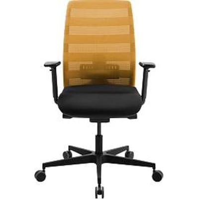 Schäfer Shop Select SSI PROLINE NEW WORK Bureaustoel Mesh oker, frame zwart
