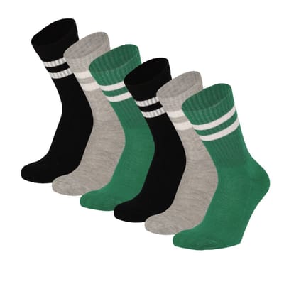 Morethansocks - Sportsokken kinderen - Maat 23 t/m 42 - 6-Pack - dagelijkse sokken kids - sokken jongens - sokken meisjes - badstof voetbed