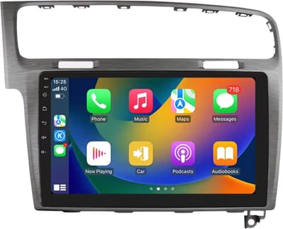 Autoradio met bluetooth - Carplay - Voor VW Golf 7 (2013-2017) - Geschikt voor Apple en Android - Stereo - Navigatie - Navigatiesysteem auto - 2GB 64GB