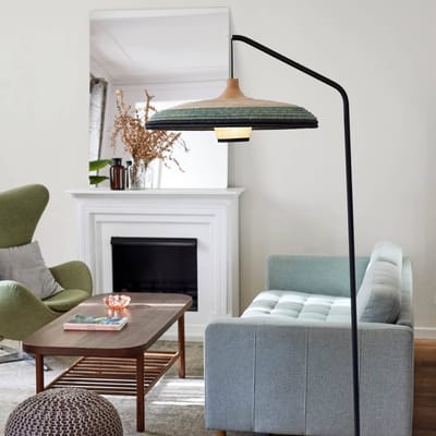 Forestier Grass vloerlamp, blauw
