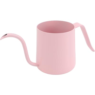 250ml Overgietkoffieketel 304 Roestvrij Staal Draagbare Zwanenhals Koffieketel voor Thuis Reizen Pink