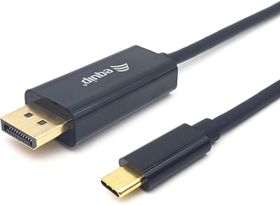 Equip 133427 video kabel adapter 2 m USB Type-C DisplayPort Grijs