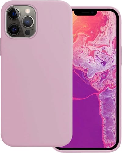 Hoesje Geschikt voor Apple iPhone 13 Pro - Sterk & Shockproof - Hoes Cover - Siliconen Case - Lila