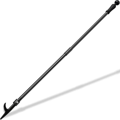 Extra Lange Vuurpook 80 cm voor Kampvuur en Open Haard