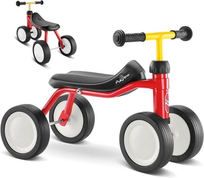 Ergonomische ATV Voor Kinderen - Rood en Geel - Veilig en Duurzaam