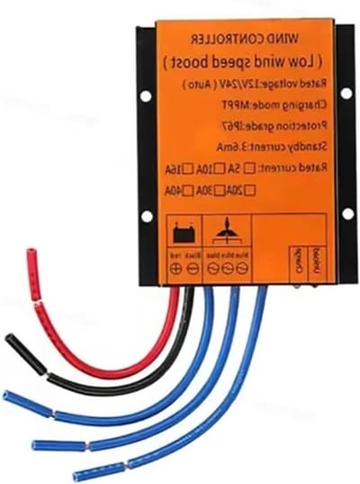 Zonne-laadregelaar, 5000W 10A 20A 30A 40A 12V 24V Auto 48V Mppt Wind Laadregelaar For Windturbine Generator Water Proof IP68 For Thuisgebruik(48V,MPPT_20A)