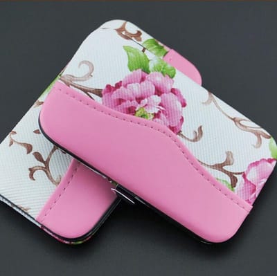 Roze Manicure & Pedicure Set - Verzorgings Set Nagels - 7 Delig inclusief Luxe Etui