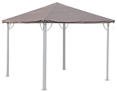 QUICK STAR Gazebo roof protective cover waterproof 3x3m for dust and hardtop gazebo replacement roof marquee cover
